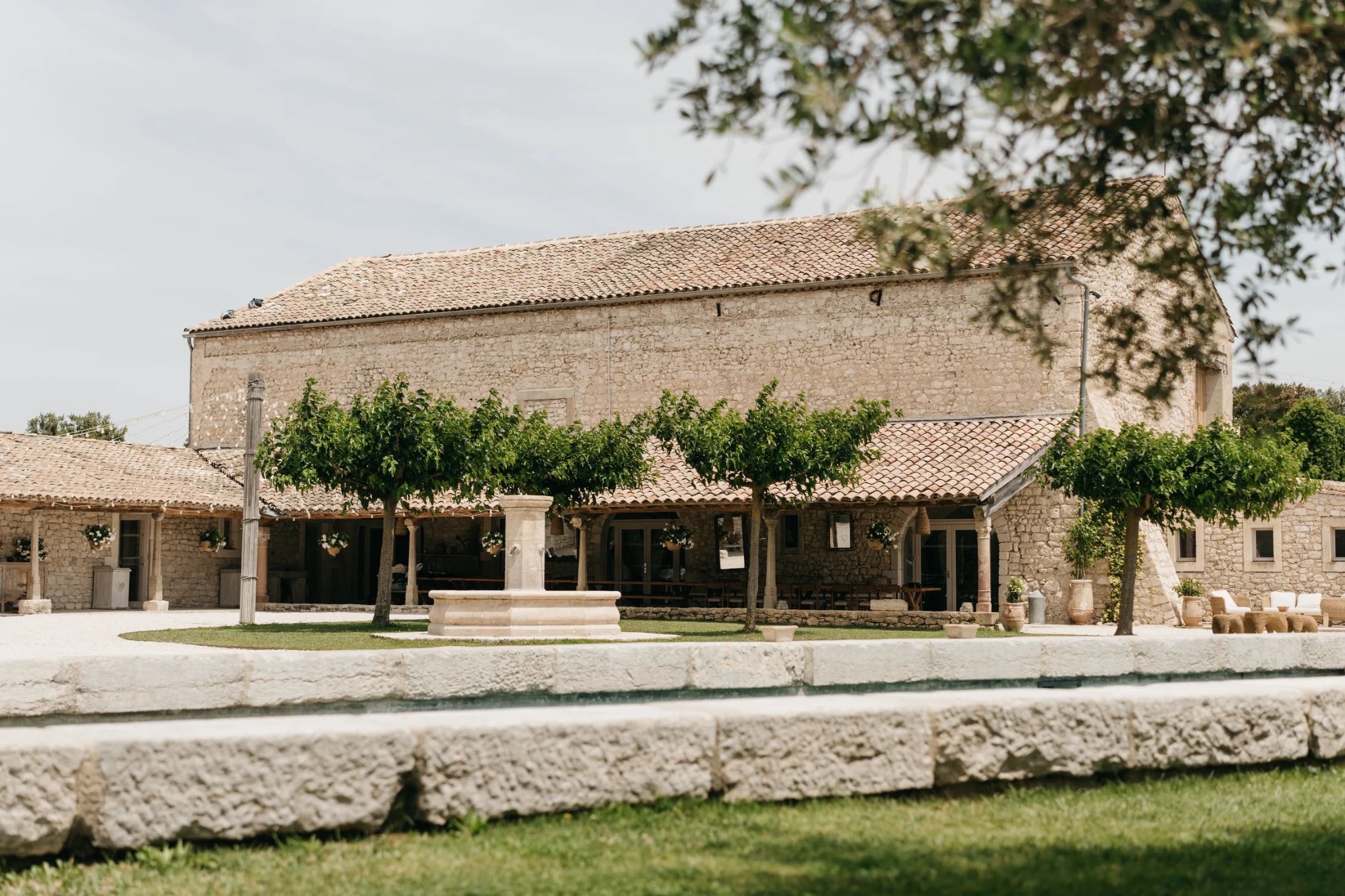 Reception Courtyard